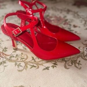 Red women’s heels